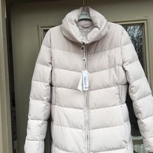 Armani duck down puffer coat.